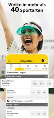 Interwetten Sportwetten DE android App screenshot 4