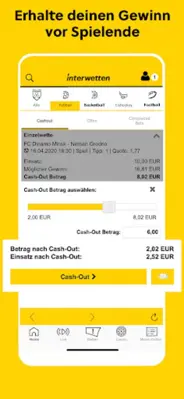 Interwetten Sportwetten DE android App screenshot 5