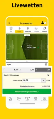 Interwetten Sportwetten DE android App screenshot 6